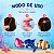 Kit Piranha Para Cabelo Animais Marinhos Modelos Variados 2cm x 2,5cm Com 3 Un. Df408 - Imagem 6