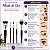 Kit Evolution Macrilan Com 5 Pinceis St3 - Imagem 5