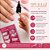 Tips Para Alongamento Belliz Fancy Transparentes 100 Unidades cód.1296 - Imagem 3