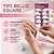 Tips Para Alongamento Belliz Square 100 Unidades Cód.1252 - Imagem 3