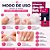 Kit Belliz: Tips Naturais Para Alongamento Belliz Quadrado Médio  Ref.1267 e Cola De Unhas 5g - Imagem 5