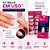 Kit Belliz: Tips Para Alongamento Belliz Fancy Transparentes 100 Unidades cód.1296  e Cola De Unhas 5g - Imagem 3
