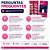 Kit Belliz: Tips Para Alongamento Belliz Fancy Transparentes 100 Unidades cód.1296  e Cola De Unhas 5g - Imagem 6