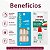 Kit Kiss New York: Unhas Postiças Broadway Classic Naturals Oval Longo e Cola De Unhas 3g - Imagem 2