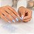 Kit Kiss New York: Unhas Postiças Broadway Classic Colors Bailarina Curto E Cola Para Unhas 3g - Imagem 3