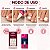 Kit Belliz: Unhas Postiças Para Pés Belliz Quadrado Curto e Cola De Unhas 5g - Imagem 5
