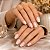 Kit Belliz: Unhas Postiças Naturais Belliz Com Curvatura e Cola De Unhas 5g - Imagem 3