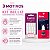 Kit Belliz: Unhas Postiças Naturais Belliz Ovais e Cola De Unhas 5g - Imagem 4