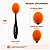 Pincel Macrilan Escova Oval Grande B401-Linha B - Imagem 4