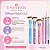 Kit Fenzza Disney Pincéis Para Maquiagem: Base, Pó, Blush, Sombra, Detalhe e Sobrancelha - Imagem 4