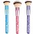 Kit Fenzza Disney Princesas: Pincel Para Base, Pó e Blush - Imagem 1