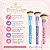 Kit Fenzza Disney Princesas: Pincel Para Base, Pó e Blush - Imagem 2