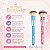 Kit Fenzza Disney Princesas: Pincel Para Base e Pó - Imagem 2