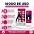 Kit Para Alongamento Belliz: Tips Transparante 1296, Lixa, Cola, Bloco e Alicate - Imagem 5
