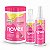 Kit Novex Ritual Dorama: Com Óleo de Camélia Leave-In Noturno, Bruma Desembaraçante e Creme de Tratamento 1Kg - Imagem 1