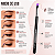 Pincel de Silicone Chanfrado Para Delinear Macrilan B605 - Imagem 6