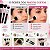 Kit Pincéis Macrilan Ultra Essencial: Base, Pó e Blush - Imagem 2