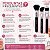 Kit Pincéis Macrilan Ultra Essencial: Base, Pó e Blush - Imagem 6