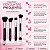 Kit Pincéis Macrilan Ultra Essencial: Base, Pó, Blush e Contorno e Iluminador - Imagem 7