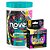 Kit Novex Santo Black Poderoso: Creme De Tratamento 1kg e Gel Para Baby Hair 60g - Imagem 1