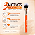 Pincel Língua de Gato Para Base Macrilan Linha Beauty Tools Bt07 - Imagem 4