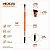 Pincel Duplo Chanfrado e Escova Macrilan Linha Beauty Tools Bt14 - Imagem 3