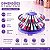 Organizador de Esmalte Giratório Dompel Smaltbell Twist Roxo 3355 - Imagem 3