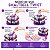 Organizador de Esmalte Giratório Dompel Smaltbell Twist Roxo 3355 - Imagem 6
