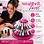 Organizador de Esmalte Giratório Dompel Smaltbell Twist Rosa 3354 - Imagem 2