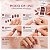 Unhas Autocolantes Kiss Ny Impress Short Classic Curto Bip440br - Imagem 4