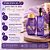 Kit Muriel Lavanda: Óleo de Banho Lavanda com Colágeno 230ml e Body Splash 200ml - Imagem 4