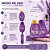 Kit Muriel Completo Lavanda com Colágeno: Óleo de Banho 230ml, Loção Hidratante Corporal e Body Splash 200ml - Imagem 5