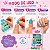 Unhas Autoadesivas Infantil Pink By Kiss Cor 2 Fpbg02 C/24 - Imagem 4