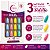 Unhas Postiças Stiletto Colors Desejo U4062 Fhaces - Imagem 3