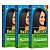 Kit Embelleze HairLife Óleo de Girassol: 3 Creme alisante Tioglicolato 80g - Imagem 1
