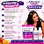 Kit Embelleze AmaciHair Tradicional Óleo de Manga: 3 Creme Relaxamento Guanidina 200g - Imagem 6
