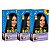 Kit Embelleze HairLife Liso Laminado: 3 Creme alisante Tioglicolato 80g - Imagem 1