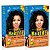 Kit Embelleze HairLife Cacho e Natural: 2 Creme alisante Tioglicolato 80g - Imagem 1