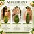 Kit Completo Muriel Pistache Com Colágeno: Óleo Natural, Loção Deo Corporal 200ml e Óleo de Banho 230ml - Imagem 6