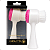Esponja de Limpeza Facial 2 em 1 Rosa Escuro Meily'S Mac-271 - Imagem 1