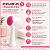 Esponja de Limpeza Facial 2 em 1 Rosa Escuro Meily'S Mac-271 - Imagem 7