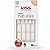 Unhas Postiças Kiss New York Salon Naturals Bailarina Longo 28 Unidades Cód. KSN07BR - Imagem 1