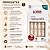 Unhas Postiças Kiss New York Salon Naturals Quadrado Curto Cód. KSN03BR - Imagem 5