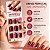 Unhas Autocolantes Impress Kiss Ny Trend Aler Curto 24 Unidades Cód. Bip191 - Imagem 2