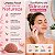 Esponja Konjac Argila Para Limpeza Facial Rk By Kiss Ref.cle06br - Imagem 2