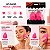 Kit Esponjas Para Maquagem Macrilan Rosa Com 2 Unidades Ej1-21 - Imagem 2