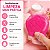 Esponja Para Limpeza Facial Rosa Meily’s Ref.:mac-300 - Imagem 2