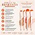 Kit Pincel Mari Maria: Pincel Para Base 02, Píncel Para Corretivo 06, Pincel Para Pó 03 e Pincel Para Blush 04 - Imagem 6