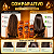 Kit DaBelle Óleo Mágico Blend 10 Óleos: Shampoo 250ml, Condicionador 200ml e Fluido Nutritivo 200ml - Imagem 3