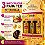 Kit DaBelle Meus Óleos Mágicos: 3 Óleos Capilares Rícino, Argan e Blend De Óleos 45ml - Imagem 5